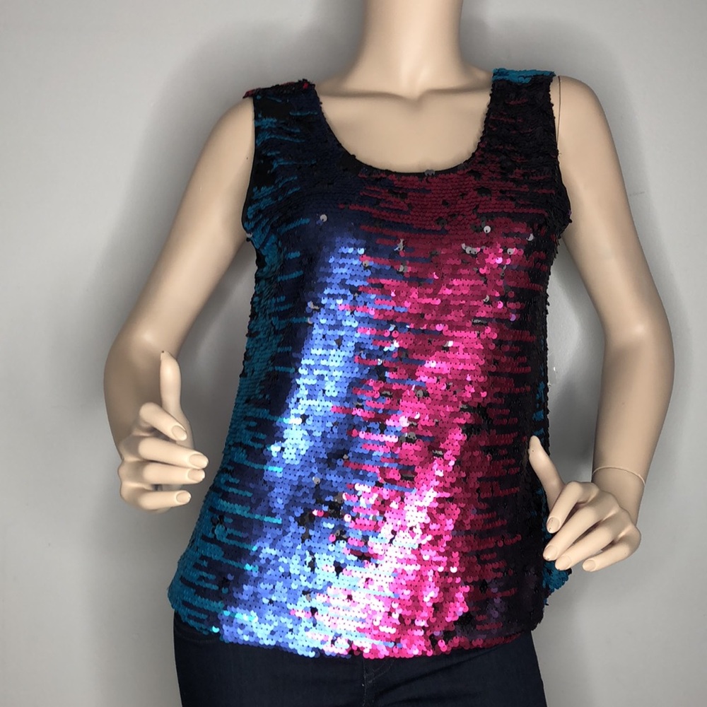 Mermaid Vibes Sequin top - Picture 4 of 6